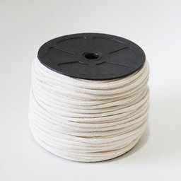 Corda Cordão Fio 8mm Cru Algodão - 20m - São José Artesanato macramê, tapetes, suportes de plantas,  - 2