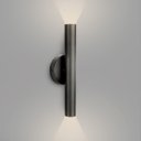 Ver imagem 5 de Arandela de Parede Foco Duplo Slim Palito - Preto