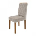 Ver imagem 5 de Conjunto Sala de Jantar Mesa com Tampo Giratório e 6 Cadeiras New Blanch Espresso Móveis
