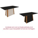 Ver imagem 3 de Conjunto Mesa Julia 6 Cadeiras New Ceval