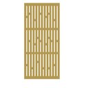 Ver imagem 3 de Painel Vazado Divisória Mdf London Crú - 0,60x2,20m