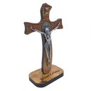 Ver imagem 2 de Crucifixo De Mesa Vaticano PV 16 Cm