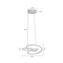 Ver imagem 4 de Pendente Lustre de Led Kena Preto