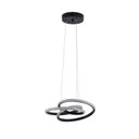 Ver imagem 1 de Pendente Lustre de Led Kena Preto