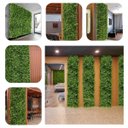 Ver imagem 7 de 13 Quadro Verde Artificial Luxo com Folhagens Realistas para Jardim Vertical e Decoração