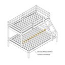 Ver imagem 4 de Treliche Casal/solteiro Slim Madeira Maciça Branco Housin