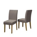 Ver imagem 2 de Conjunto com 2 Cadeiras de Jantar Multimóveis CR50039 Mascavo