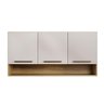 Armário Aéreo Plus Master Arte Móveis Cinamomo Off White - 2