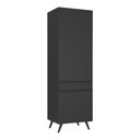 Ver imagem 1 de Paneleiro 2 Portas 62cm Veneza Multimóveis V3739 Preto