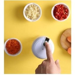 Mini Processador Moedor Elétrico Alho sem Fio Alimentos Usb - 4