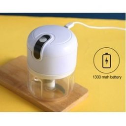 Mini Processador Moedor Elétrico Alho sem Fio Alimentos Usb - 6