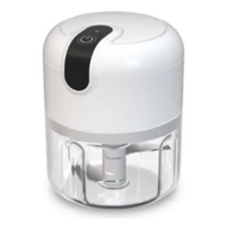 Mini Processador Moedor Elétrico Alho sem Fio Alimentos Usb - 1