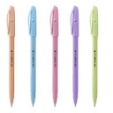 Ver imagem 1 de Kit Canetas-esferográficas Sugar Cap 1.0mm - Escrita Fina - 5 Cores Tom Pastel