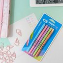 Ver imagem 4 de Kit Canetas-esferográficas Sugar Cap 1.0mm - Escrita Fina - 5 Cores Tom Pastel