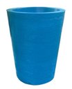 Ver mais imagens de Kit 4 Vaso Planta 50x40 Redondo Cônico Polietileno BGPLASTICOS AZUL TURQUESA 018