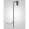 Balizador Luminária Chão Espeto Jardim Foco Marrom 80cm - 2