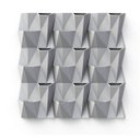 Ver imagem 4 de Kit 2 Vasos Modulares de Parede 50x18cm Favo Japi