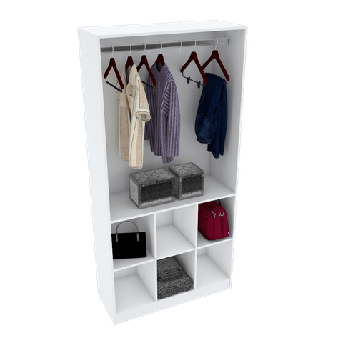 MÓDULO CLOSET COLMEIA CABIDEIRO M145.2021.B (CASA, LOJA) MUNDI MOVEIS