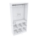Ver imagem 6 de MÓDULO CLOSET COLMEIA CABIDEIRO M145.2021.B (CASA, LOJA) MUNDI MOVEIS
