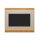 Ver imagem 2 de Painel Decorativo Singapura Mdp/mdf Tv até 70 Polegadas Ripado 1.8 Tauari/off White G77 - Gran Belo