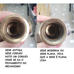 Reparo 1/2 Volta Registro Pressão Deca Polo C26, C28, C31 e C32 - 4688080 - 2