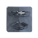 Ver imagem 6 de Kit 2 Suportes Porta Shampoo de Banheiro de Canto Inox Fs
