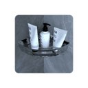 Ver imagem 4 de Kit 2 Suportes Porta Shampoo de Banheiro de Canto Inox Fs