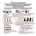 Ver imagem 3 de L Sanfonado para Encosto Costas de Cadeira de Escritório