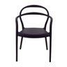 Cadeira Tramontina Sissi Eco Preto Empilhável em Polipropileno - 2