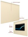 Ver imagem 5 de Painel Ripado Modulo Suspenso Parede TV 85 Nanda 2200 mm Cor:Off White
