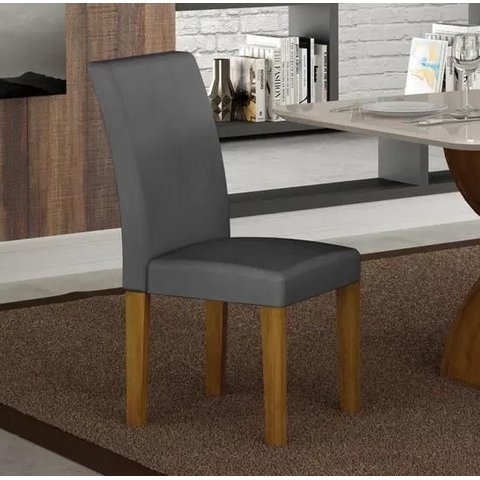 Cadeira para Mesa de Jantar 2 Unidades Napoli Mdf - Leifer