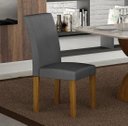 Ver imagem 1 de Cadeira para Mesa de Jantar 2 Unidades Napoli Mdf - Leifer
