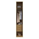 Ver imagem 3 de Guarda Roupa Modular 1 Porta com Gaveta 45cm Altezza Clean:freijó