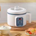 Ver imagem 1 de Panela de Arroz Elétrica Digital 1,5L 220V Branca Multifuncional