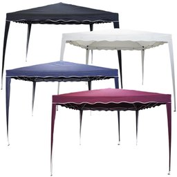 Tenda Gazebo Articulada 3x3 m Barraca Praia Camping Sanfonada Dobrável Alumínio com Bolsa Importway  - 1