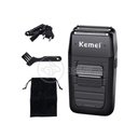 Ver imagem 2 de Maquina Barbear Kemei 1102 Barbeador Aparador Bivolt sem Fio - Presente Dia Dos Namorados Nº1