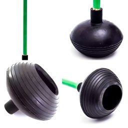 Desentupidor para Vaso Sanitário com Cabo Manual 16 Cm - 3