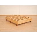 Ver imagem 3 de Cama Box Rústica Queen Size Bipartida Serenelife - Natural