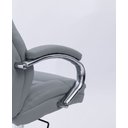 Ver imagem 3 de Cadeira Presidente Summer Estofada Cinza W-80