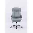 Ver imagem 2 de Cadeira Presidente Summer Estofada Cinza W-80