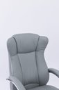 Ver imagem 4 de Cadeira Presidente Summer Estofada Cinza W-80