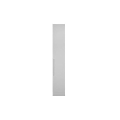 Módulo de Quarto Casal Guarda Roupa C- 1 Porta Rizon-linea Neve - Novo Horizonte