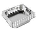 Ver imagem 1 de Conj 4 Cubas Gastronômicas em Inox Gn 1/2x65 Mm 3,8 Litros sem Tampa Sb