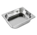 Ver imagem 2 de Conj 4 Cubas Gastronômicas em Inox Gn 1/2x65 Mm 3,8 Litros sem Tampa Sb