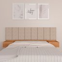 Ver imagem 2 de Cabeceira Estofada Suspensa Cama Casal Bulgária 