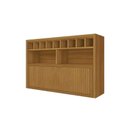 Ver imagem 1 de Armário de Cozinha Modulado Imperatriz 1 Porta C/ Adega 120cm Freijó - Nesher