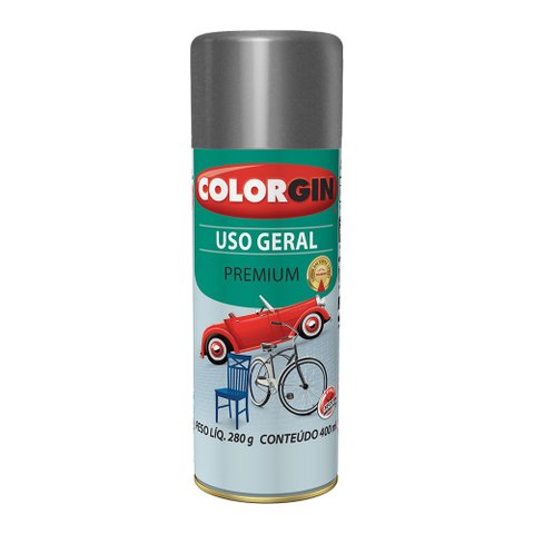 Spray Grafite Met Rodas Colorgin 57001 Un