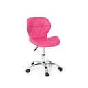 Ver imagem 5 de Cadeira Office Eiffel Slim Base Giratória - Rosa