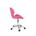 Ver imagem 3 de Cadeira Office Eiffel Slim Base Giratória - Rosa