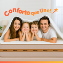 Ver mais imagens de Cama Box Casal Colchão Molas Flora Bege 138x188x58cm